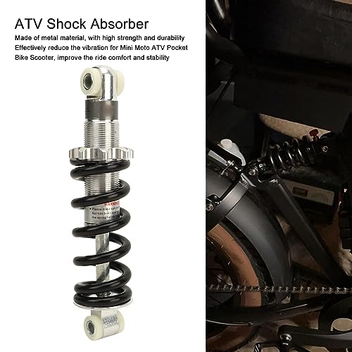 Tuwei Stoßdämpfer, 170 mm 650 lbs Metall-Stoßdämpferfeder für Mini Moto ATV Pocket Bike Scooter 47 cc 49 cc