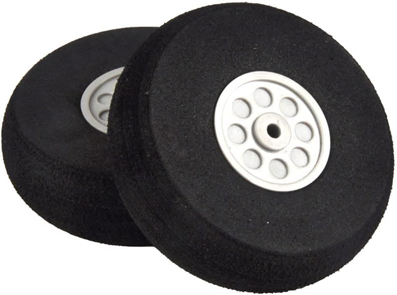 NOBRIM 1 Set Carbon Fiber 50E Landing Gear Wheel Kit DIY Parts for RC Airplane Jet