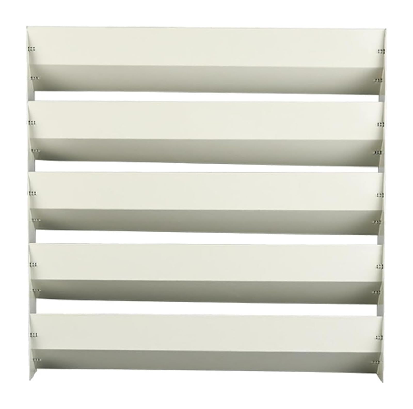 aria condizionata all'esterno, Deflettore esterno for copertura unità AC resistente alle intemperie, bianco in acciaio inossidabile, dimensioni multiple(50x50x9cm)