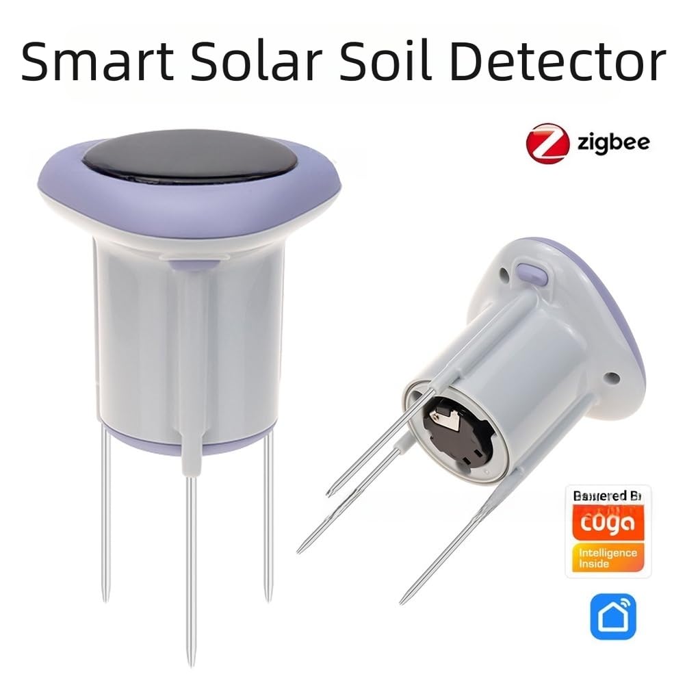Sensore di suolo ad energia solare per Zigbee per Tuya App Outdoor