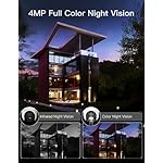 ARENTI Security Camera Outdoor Wired, 24/7 Recording Surveillance Camera for Home Security, 5GHz/2.4GHz WiFi, Regular Patrol, 2K 4MP Resolution, 360° PTZ Motion Tracking(OP1) - Image 5