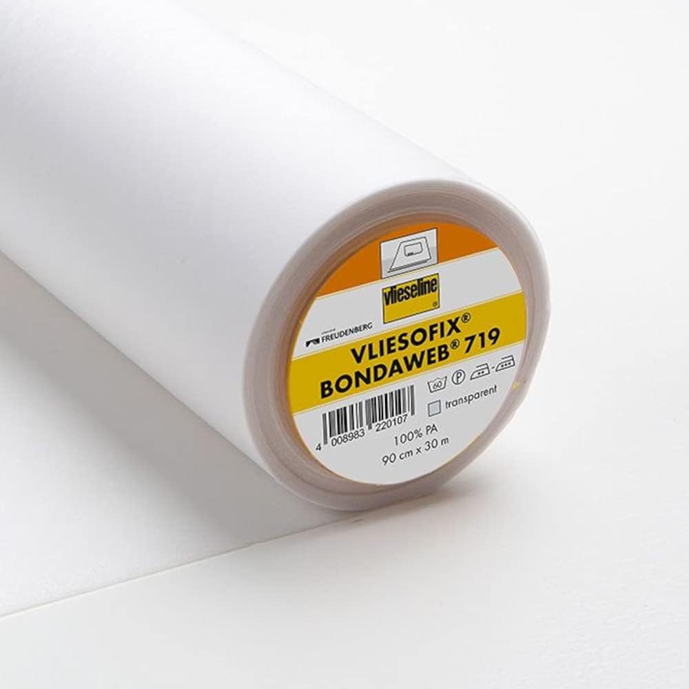 Vilene Vlieseline Bondaweb 719 by The Metre, Fusible Iron On Double