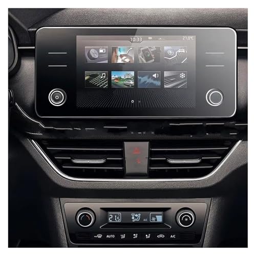 Protection écran verre trempé Skoda Rapid 2021 film navigation tactile anti-traces