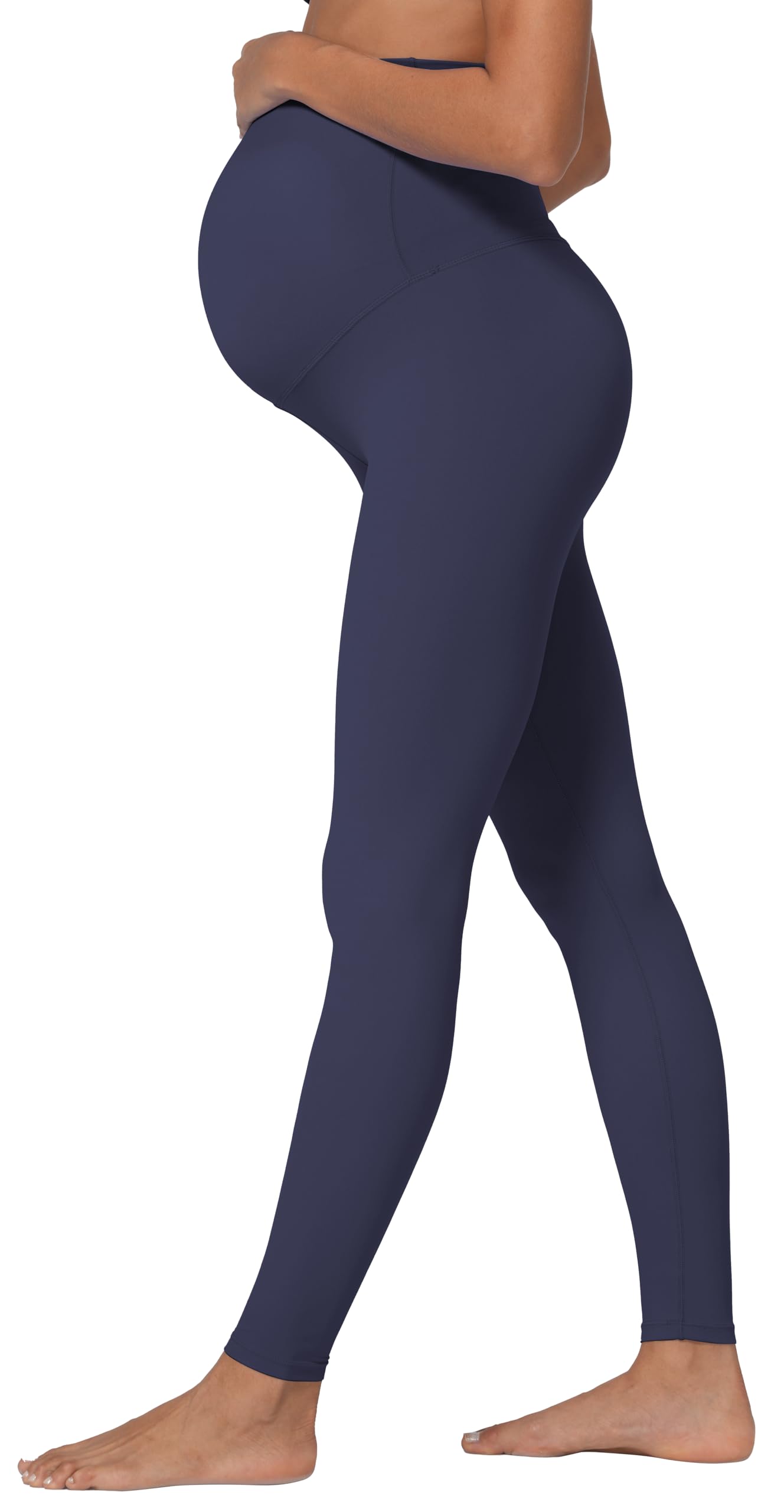 Sunzel Sunzfly - Leggings de maternidad para mujer, sobre el vientre, suaves, pantalones de yoga para embarazo, para otoño, entrenamiento, descanso, Grafito, X-Large