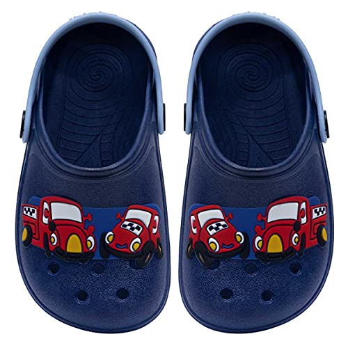 Babuche Infantil Menino Carros 12.38 (Azul Marinho, 23/24)