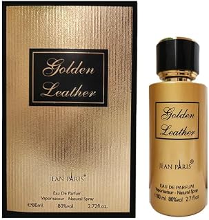 Jean Paris ® Golden Leather Unisex Imported Eau De Perfume - 80ML | Oriental Perfume Price In India