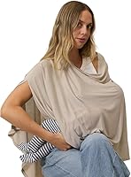 Vista 8 de Solly Baby Cobertor de Lactancia, Ultra-Transpirable, Ligero Cobertor para Amamantar, Tela Suave como Mantequilla, Ajuste Universal, Artículos