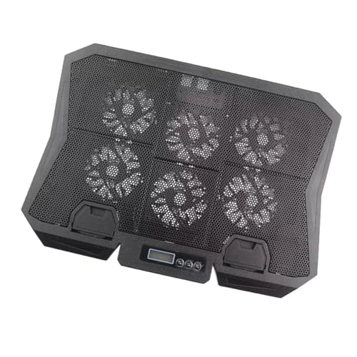 Base para laptop con 6 ventiladores silenciosos y soporte ajustable miniatura 1