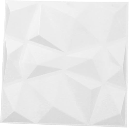 Miniatura 2 de 12 paneles de pared 3D de PVC, panel texturizado decorativo de 19.7 pulgadas para decoración de pared interior, panel de pared blanco con respetuoso