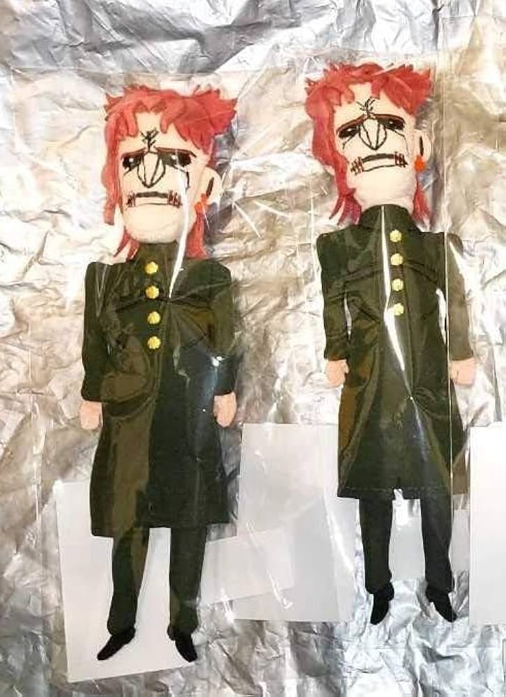 Amazon.co.jp: 2個セット魂を抜かれた 花京院典明 人形ポーチジョジョ