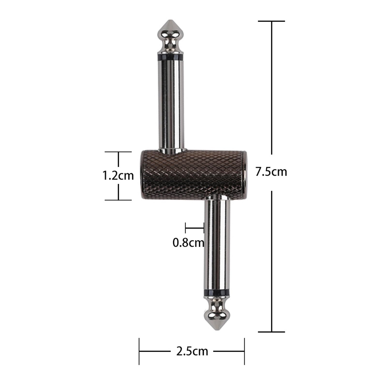 Image secondaire de rayzm Cliquez pour ouvrir le point de vue élargi Connecteurs de Coupleur à Pédale d'Effet, 6.35mm Pédale d'effet à pédale Couple