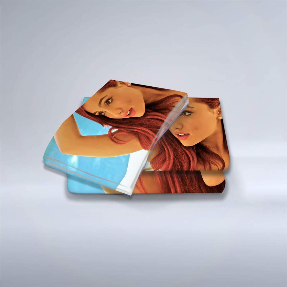 Ste-X Biancheria Da Letto Per Ragazzi, Copripiumino Ariana Grande, Microfibra, Incluse 2 Federe 50 X 75 Cm (135x200cm,Immagine 01)