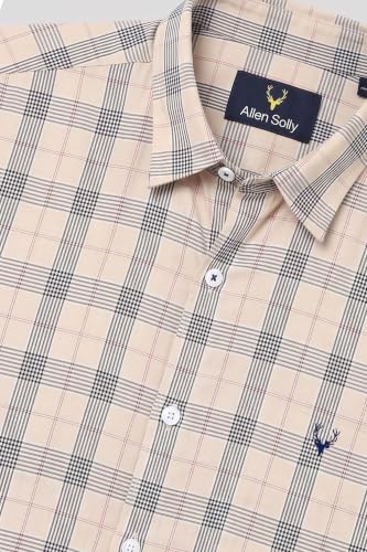Image of Allen Solly Men Cotton Blend Regular Fit Shirt