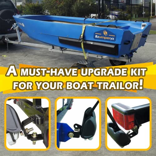 Support de montage remorque bateau acier renforcé compatible G2 - 4