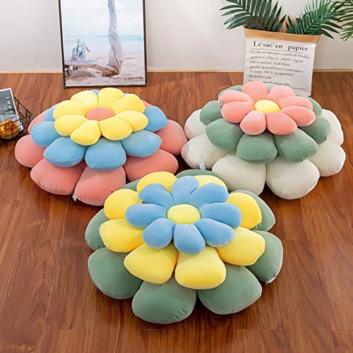 Coussin de canapé en peluche forme fleur décoration chambre à coucher - 8