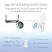WiFi Extender - Dual Band AC1200 Range Extender and Repeater with 4 Powerful 5dbi Antennas, Signal Booster for 5ghz WiFi Router,Expand Your WiFi Internet Throughout Your Home or Office by NET-DYN