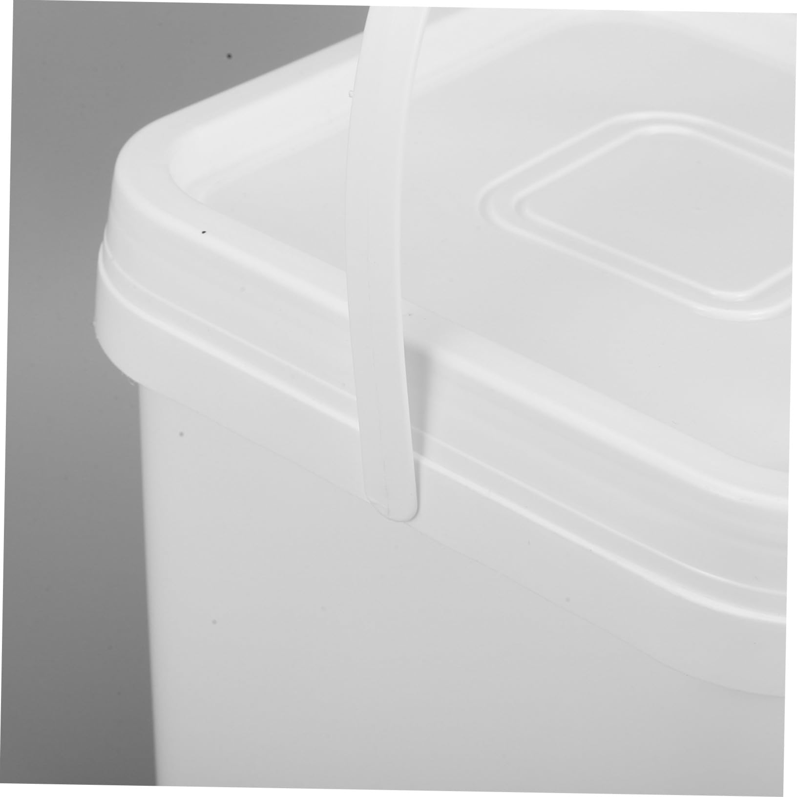 Cubeta de Pintura Cuadrada Tapa Recipiente Duradero para Almacenamiento de Pintura y Polvo Químico Diseño Práctico para Uso Industrial y Doméstico