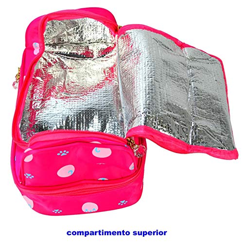 Necessaire Feminina Bolsa Térmica Pink CBRN05918