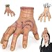 Produktbild SUJAHHUJIQ Addams Thing Hand, Addams Family Thing Hand Pen Holder,Wednesday Latex Palm, Cosplay Hand by Addams, Hand Model Realistic Scarred Horror Prop Decoration, Halloween Scary Props Decorations