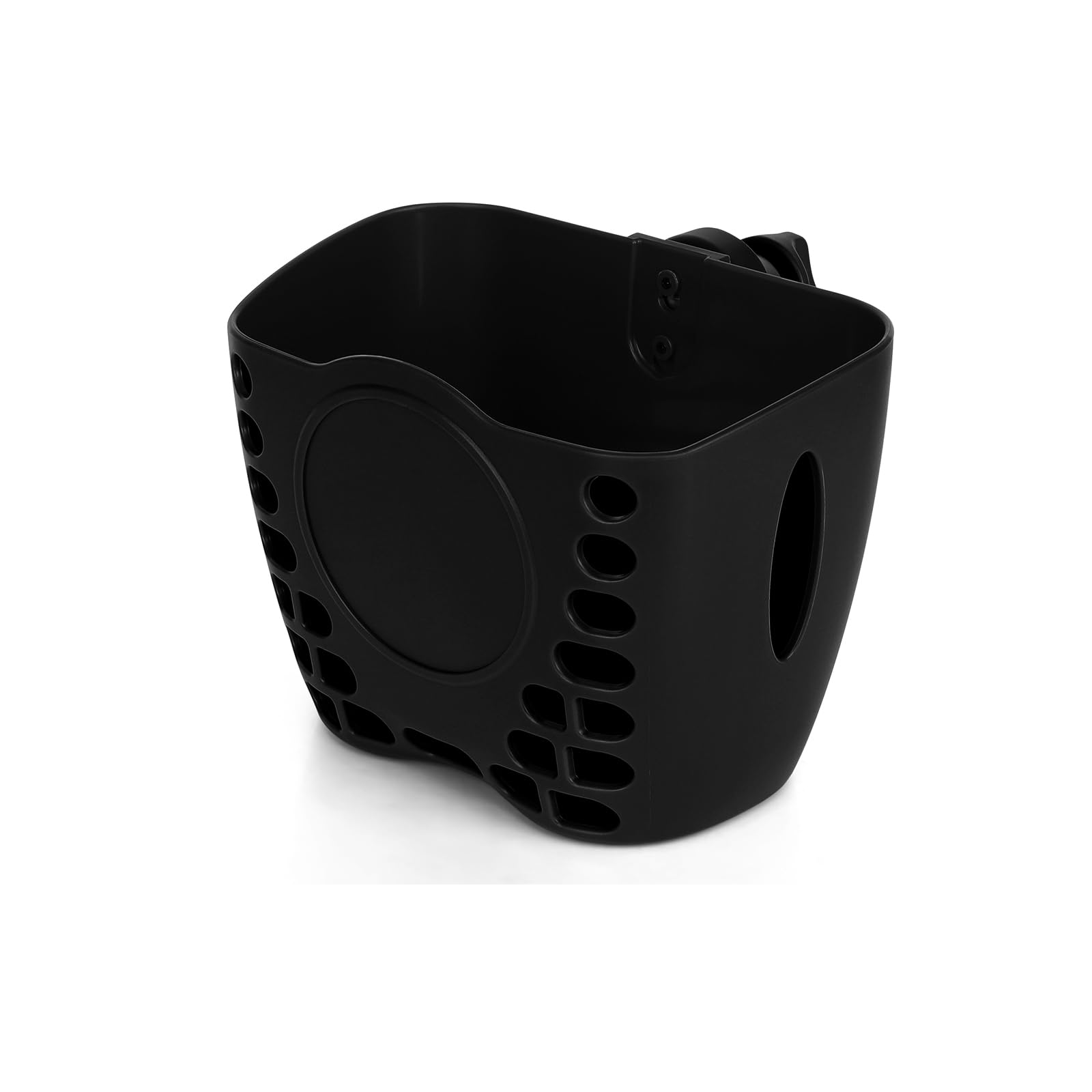 Accmor Stroller Cup Holder Basket, Universal Cup Holder, Bike Cup Holder, 360° Rotatable Large Caliber Drinks Holder for Stroller, Bike, Wheelchair, Walker, Black