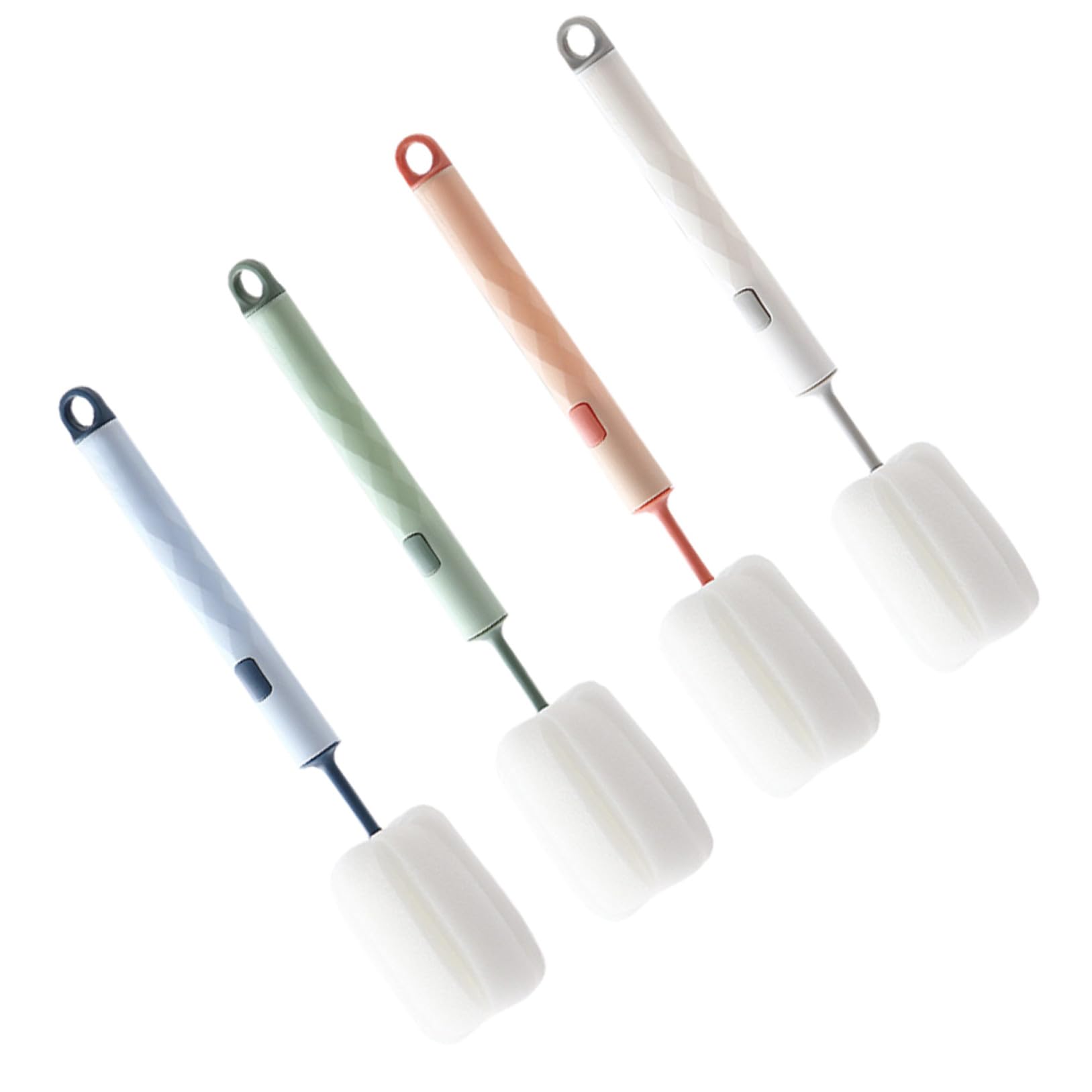 FRCOLOR 20stücke Teiliges Flaschenbürsten Abnehmbare Reinigungsschwämme Für Flaschen Tassen Und Thermobecher Ergonomisches Design Mit Aufhängeloch Für Gründliche Reinigung Ohne
