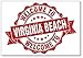 Magnete da frigorifero con illustrazione di sigillo rotondo “Welcome to Virginia Beach”