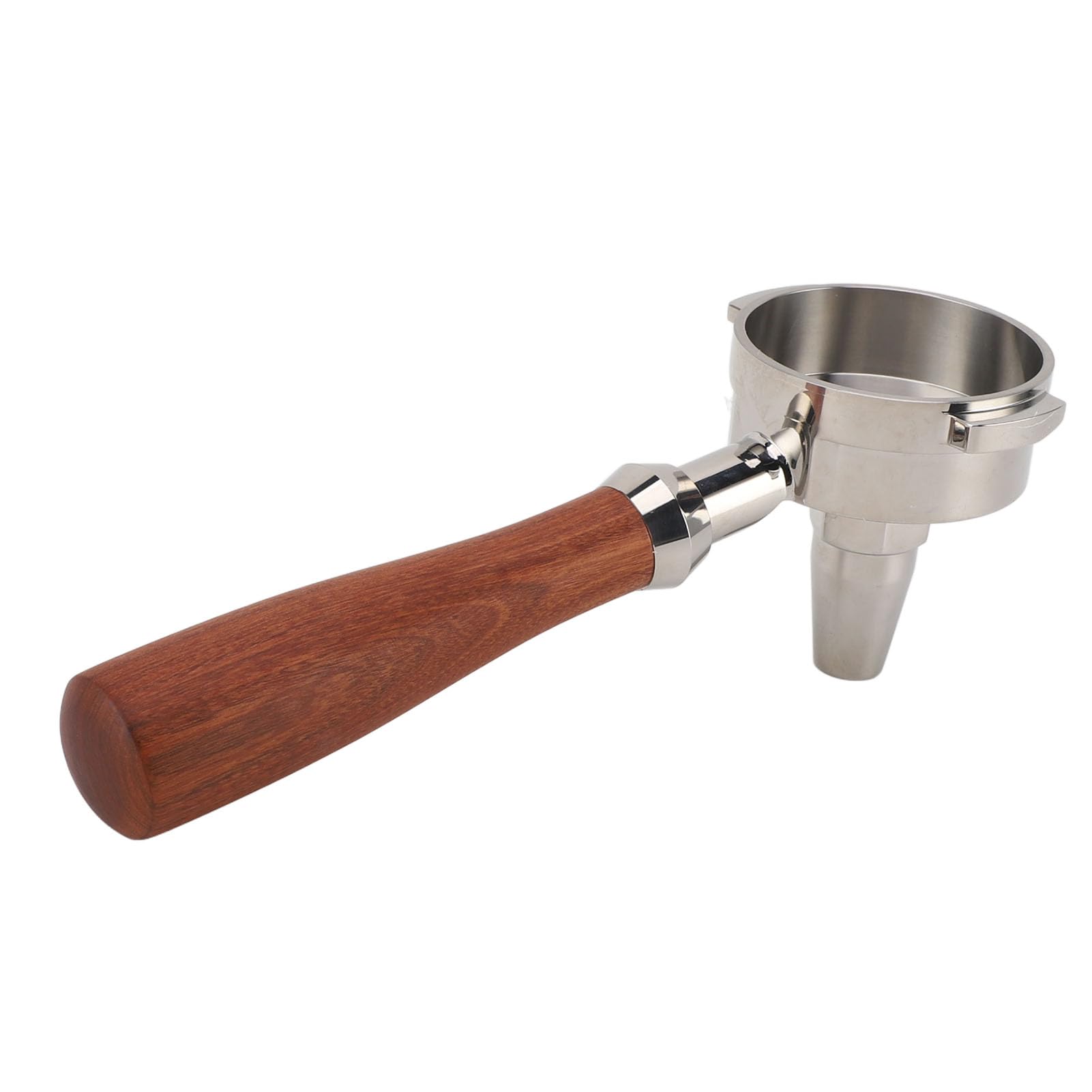 Aramox 58-mm-Siebträger, Edelstahl 304 mit Holzgriff, Professionelles Kaffeezubehör für Expobar GA Pandorra XLVI (Cuibourtia D-Schnalle)