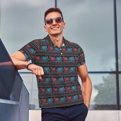 Polo décontracté homme violet idéal pour les sorties estivales - 2