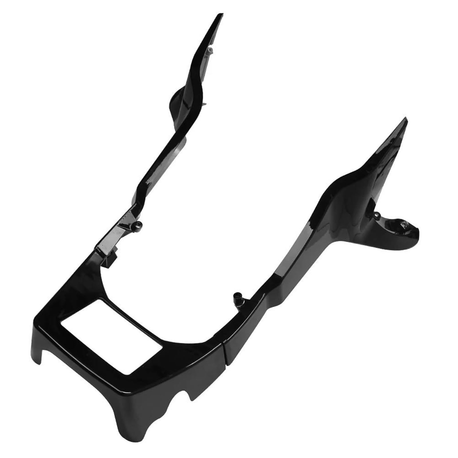 Copertura Spoiler Carenatura Nera Leggera In Plastica ABS Per Moto Per Harley Road Glide FLTRX Special FLTRXS 2017-2023