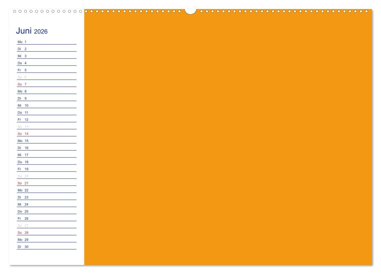 Farbiger Bastelkalender (hochwertiger Premium Wandkalender 2026 DIN A2 quer), Kunstdruck in Hochglanz: Basteln für die ganze Familie (CALVENDO Hobbys)