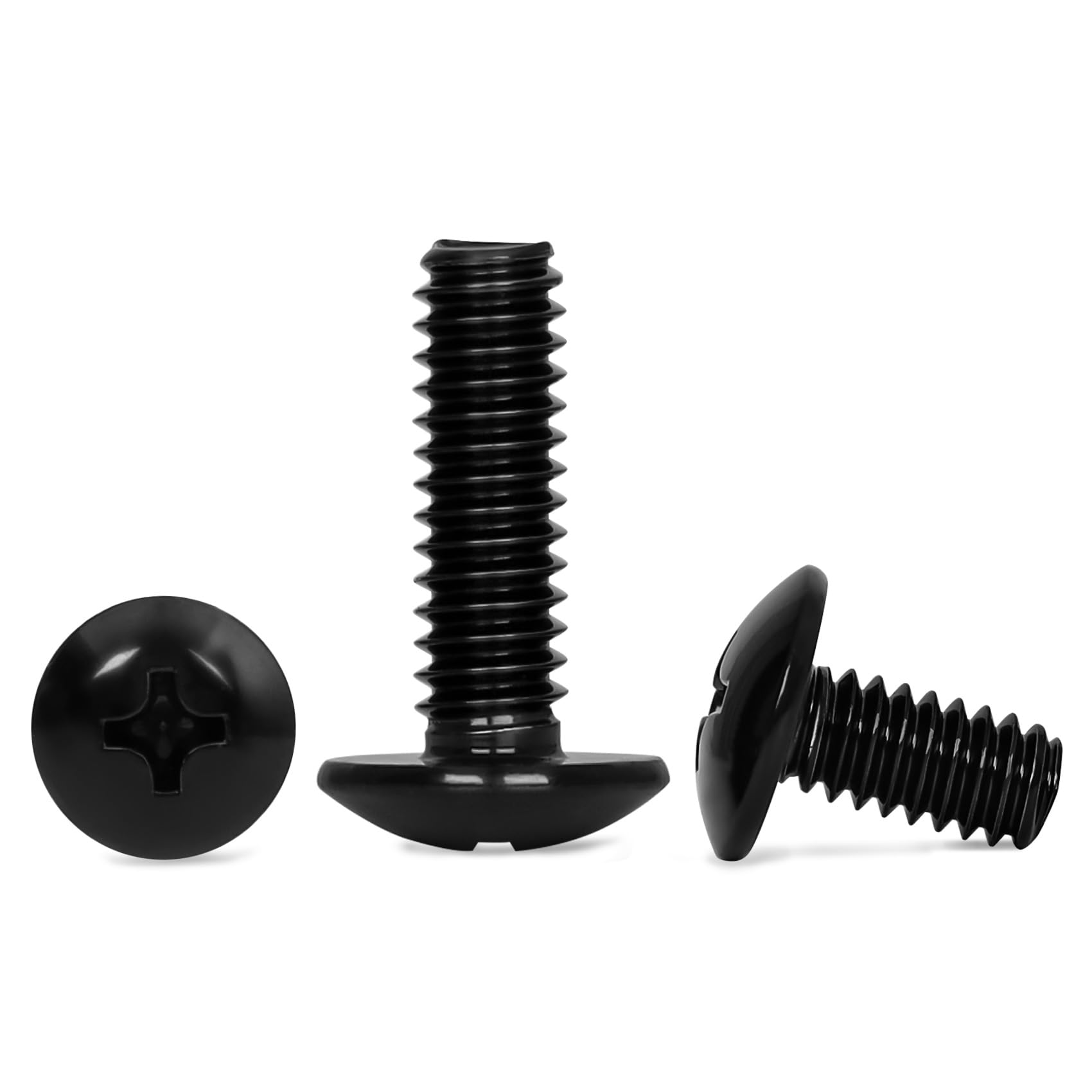 Amazon | 1/4インチ-20 x 1インチトラスヘッドボルト、小ネジ