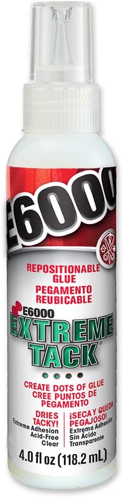 E6000 565104 Extreme Tack Adhesive - 4 fl oz Shelf Bottle