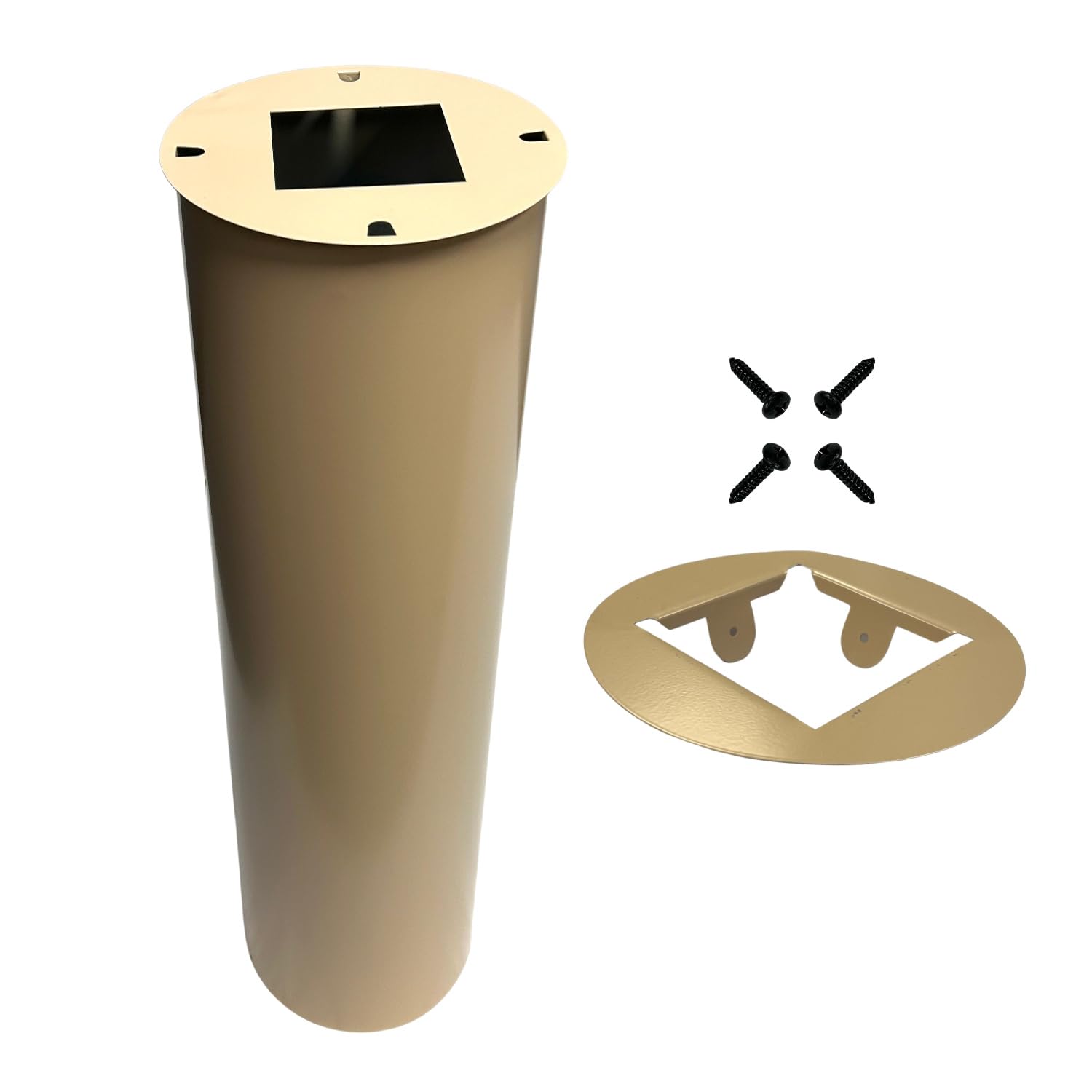 Amazon.com : Erva Post Mounted Squirrel Baffle, Tan, 8