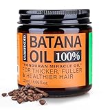 WEEMOTD Unrefined Batana Oil for Hair Growth, Dr. Sebi Raw Batana Oil from Honduras, Hair Mask Hair Growth oil with Organic and Natural Ingredients, Espresso Coffee, 4.06 fl oz
