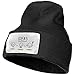 Produktbild Quintion Robeson Die Idee der Glühbirne 1 Beanie Men Winter Sommer Oversized Baggy Cuff Beanie Black