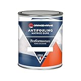Orangemarine Antifouling Matrice Dure Performance Peinture Anti salissures pour Coque de Bateau – Protection Zones Moyenne à Forte salissure – 750 ML   différents Coloris (Noir)