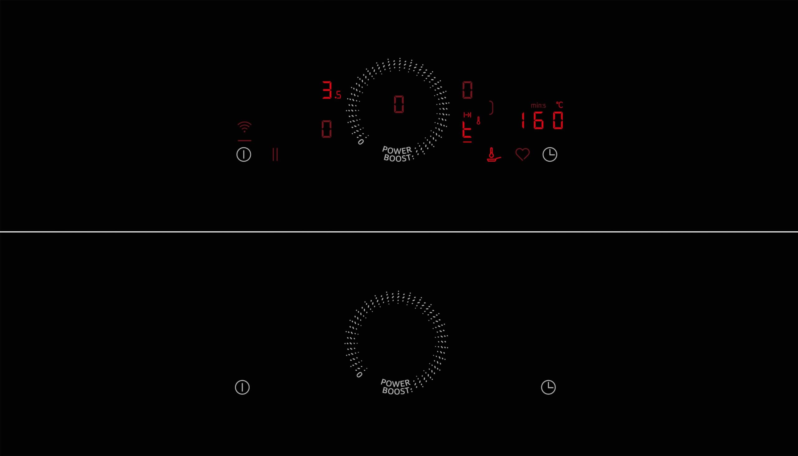 Neff, T68SHV4L0 - Placa de inducción autarkes Flex con control Twist Touch N70, ancho 80 cm, color negro, con marco, Home Connect
