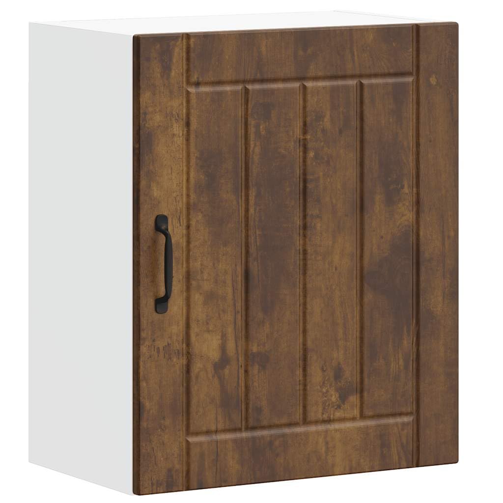vidaXL Kitchen Wall Cabinet Lucca Smoked Oak Engineered Wood — image 1