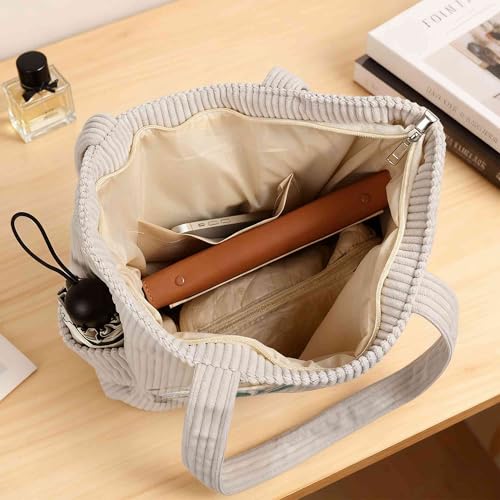 Bolso Tote de Pana Personalizado para Mujer miniatura 5