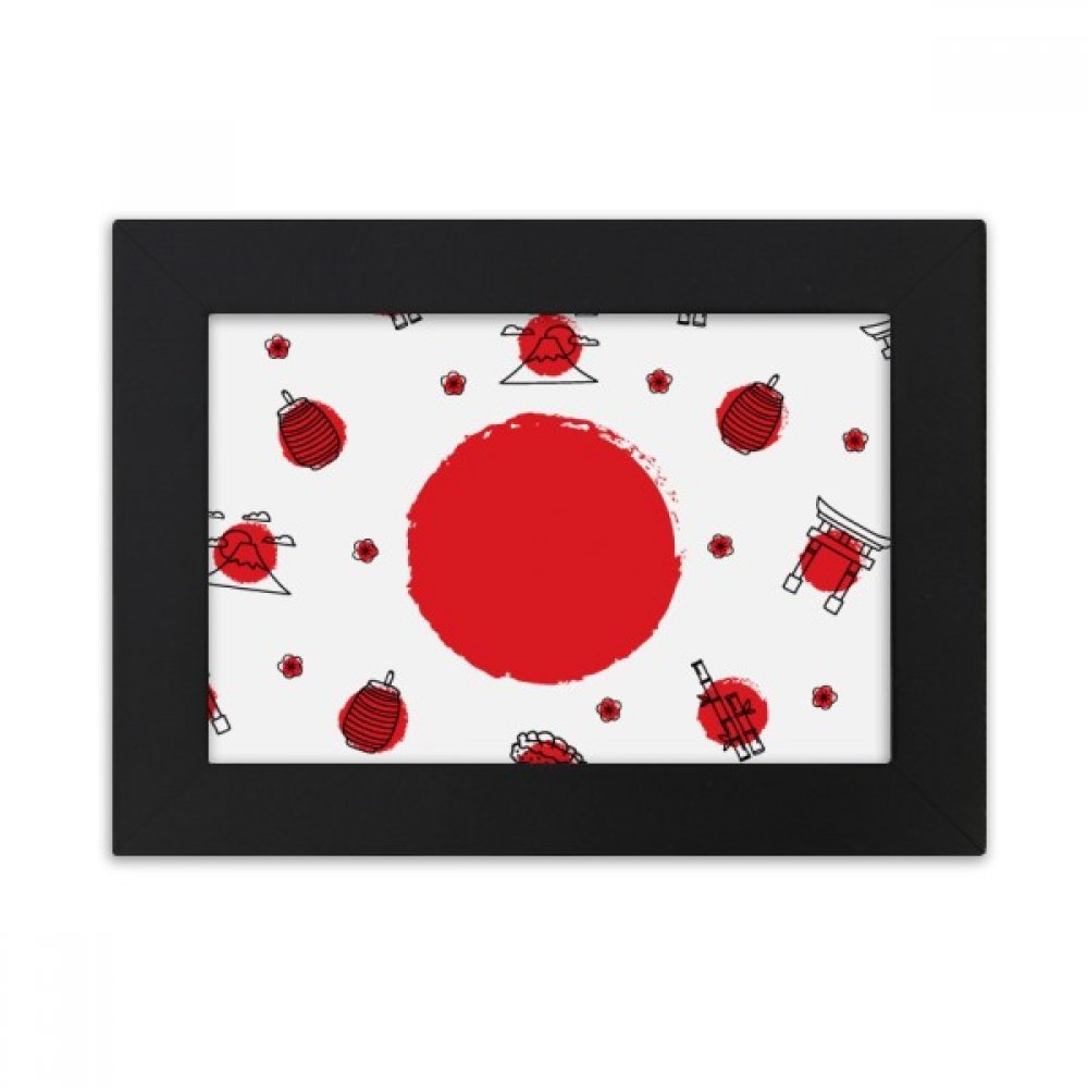 Cadre photo Japon lanterne multicolore, l'idée cadeau pour amateurs d'art