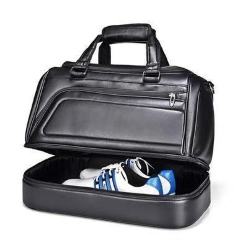 EnergyDeerゴルフウェアバッグ™ 2層ボールバッグ 防水 男女兼用 衣類バッグ シューズバッグ 大容量 ハンドバッグ バックパック 携帯用