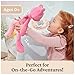 GUND Take Along Friends, Maeve Rose Fairy Cat Plush Toy, Cat Stuffed Animal for Ages 1 and Up, Pink, 15”