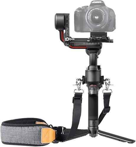 Anbee Correa de hombro confiable, cordón de alivio de estrés con doble ganchos para DJI Ronin RS 3 / RS3 Pro/RS 2 / RSC 2 / Ronin-S/Ronin-SC