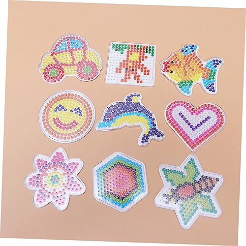 ifundom 19 Peças Fusíveis Pegboards Brinquedos DIY Fusível Diversão Fusão DIY Kit Compatível Placas