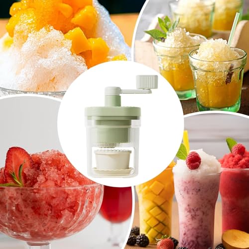 Máquina de hielo nevado portátil para refrescar tus bebidas y postres caseros en familia 4
