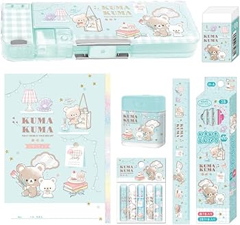 レア！クーリア 平成 レトロ よくばりスクールセット 文具 文房具 Amazon.co.jp: クーリア くまくま 文具7点セット 文具セット 文房具