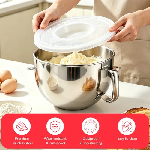 Tazón de acero inoxidable 6 cuartos para KitchenAid miniatura 5