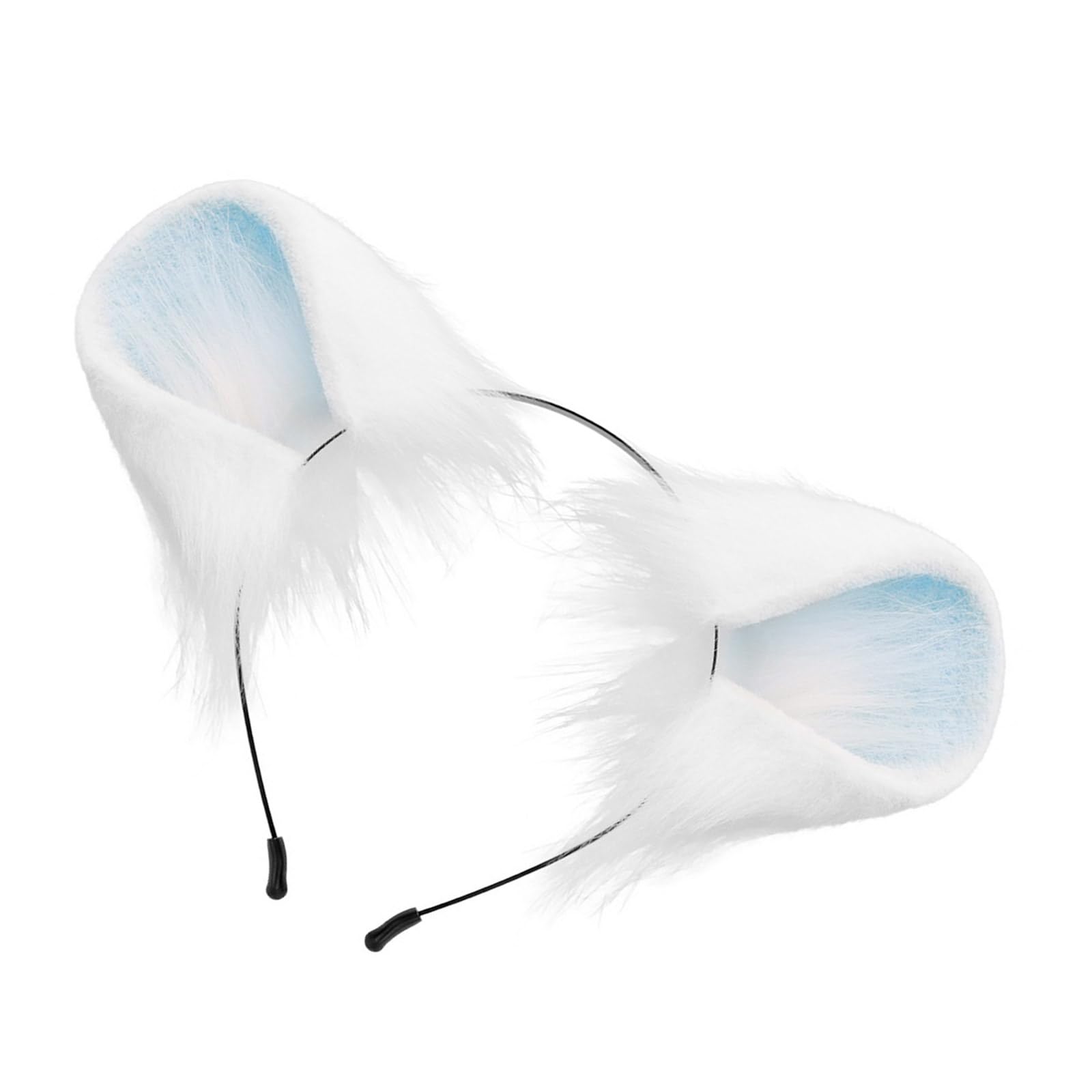 Fentency Rabbits Ears Hairband Photo Props Furry Hair Hoop Headband Party Headpiece Fun Headbands for Music Festival
