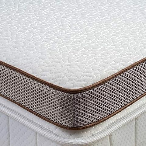 BedStory 3 Inch Mattress Topper Twin XL - Gel Memory Foam Mattress Topper - Foam Bed Toppers Twin XL with Removable Cover, CertiPUR-US