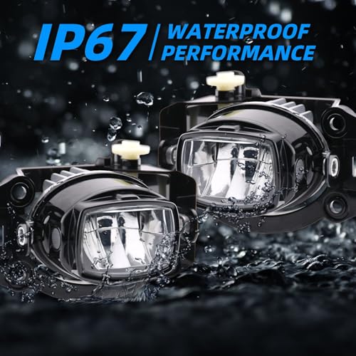 Image of LED Fog Light Assembly for 2024 2025 2026 F150 Lariat /STX /XL /XLT Ford